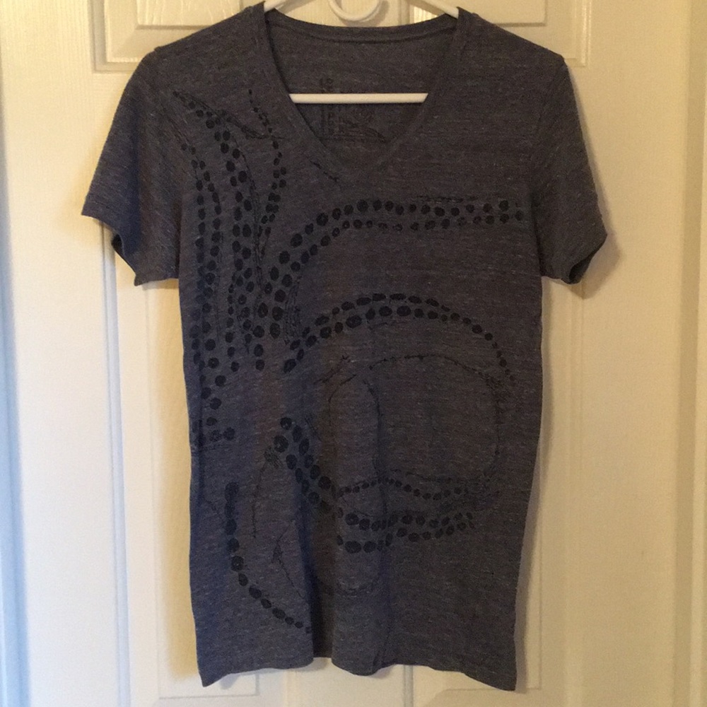 Alaskan Hand Screen Printed Octopus Ink Tee